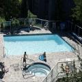 Large  year round out door heated pool & hot tub's