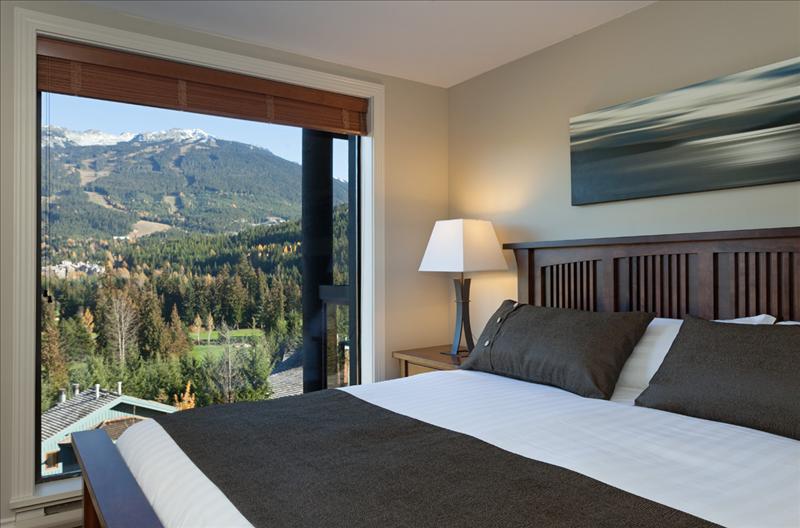 Whistler Accommodations - Master Bedroom View - Rentals By Owner