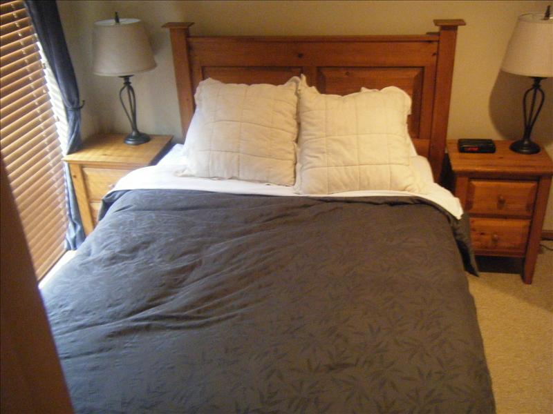 Whistler Accommodations - Bedroom with queen bed - Rentals By Owner