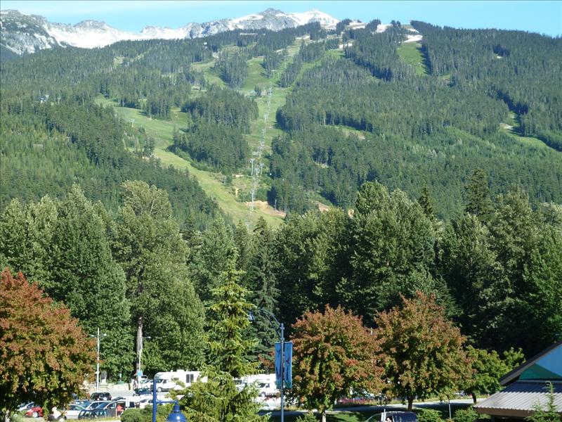 Whistler Accommodations - View of Blackcomb from the condo - Rentals By Owner