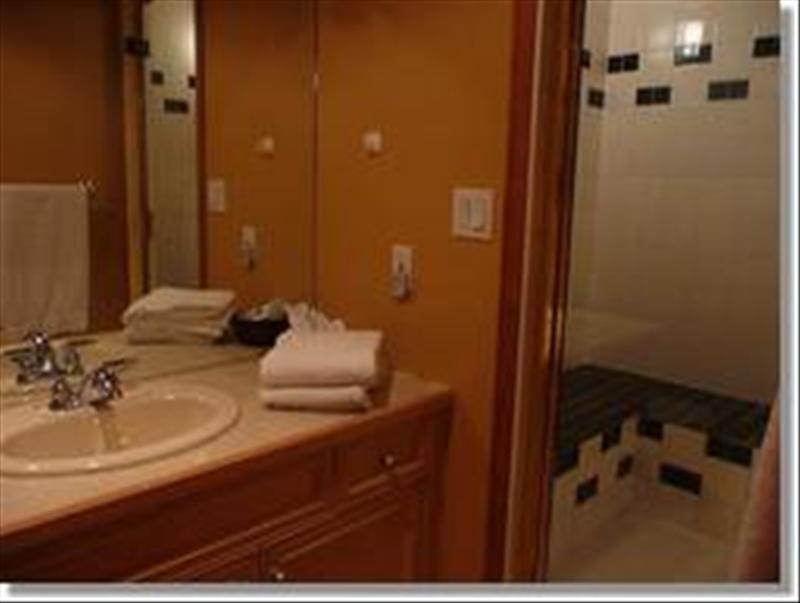 Whistler Accommodations - Bathroom with private steam shower  - Rentals By Owner