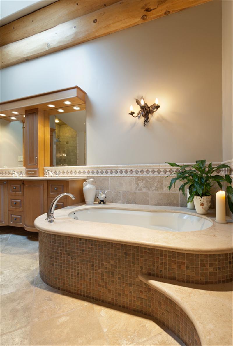 Whistler Accommodations - Luxurious Whistler Chalet Bathroom - Rentals By Owner