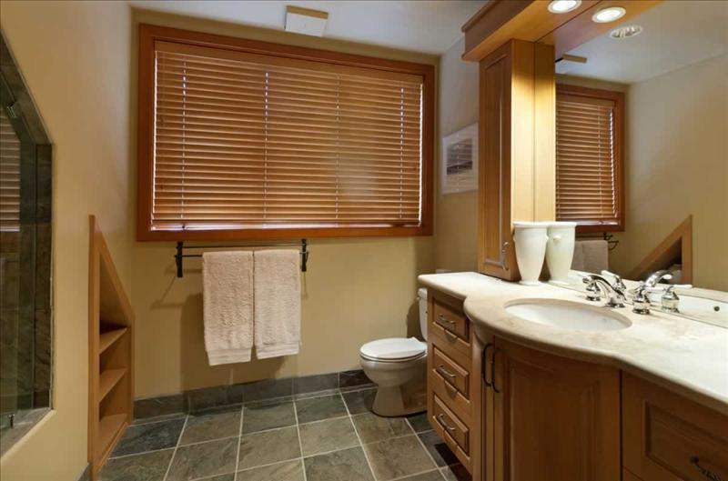 Whistler Accommodations - Log Chalet Bathroom - Rentals By Owner
