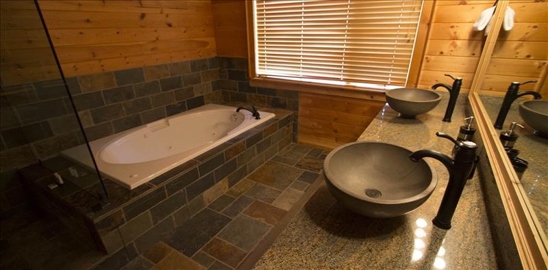 Whistler Accommodations - Master Bedroom Ensuite Bathroom - Rentals By Owner