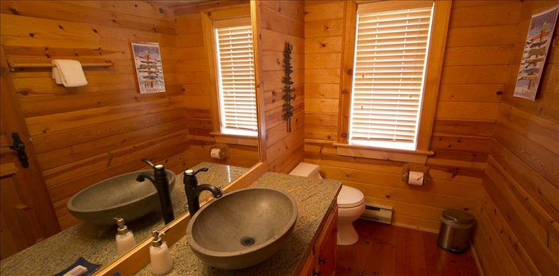 Whistler Accommodations - Main Floor Half Bathroom - Rentals By Owner