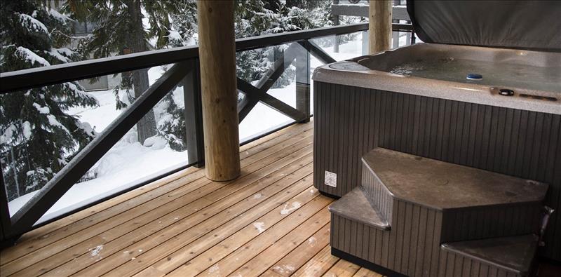 Whistler Accommodations - Lower Level Patio w/Hot Tub - Rentals By Owner