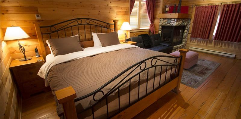 Whistler Accommodations - Master Bedroom - King & Futon - Rentals By Owner