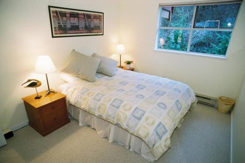 Whistler Accommodations - Second bedroom with queen size bed. - Rentals By Owner