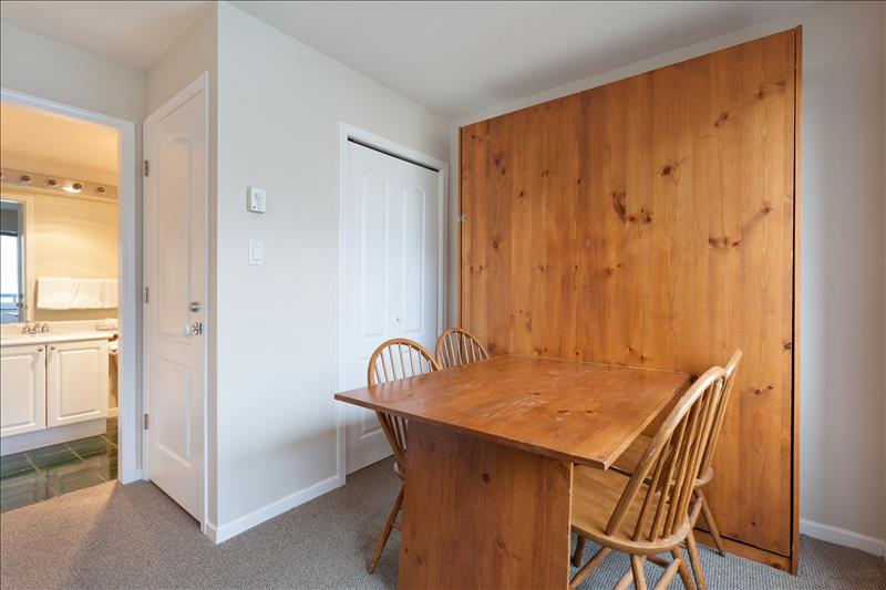 Whistler Accommodations - Murphy bed/dining area - Rentals By Owner