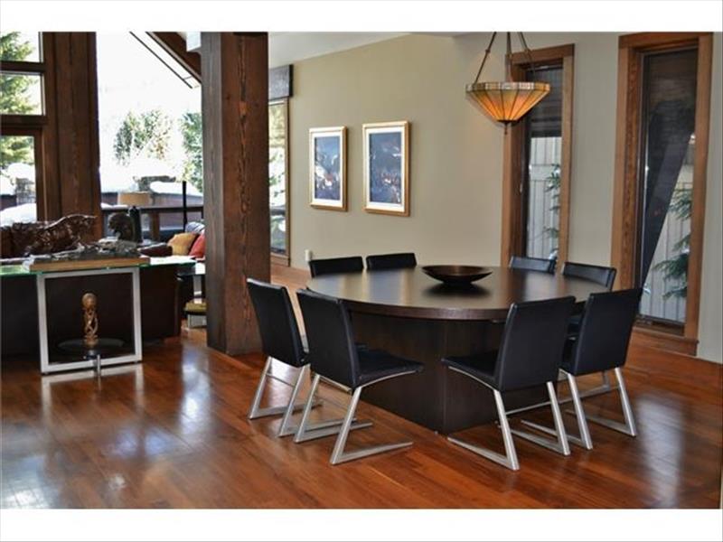 Whistler Accommodations - Luxury Chalet Dining Room - Rentals By Owner