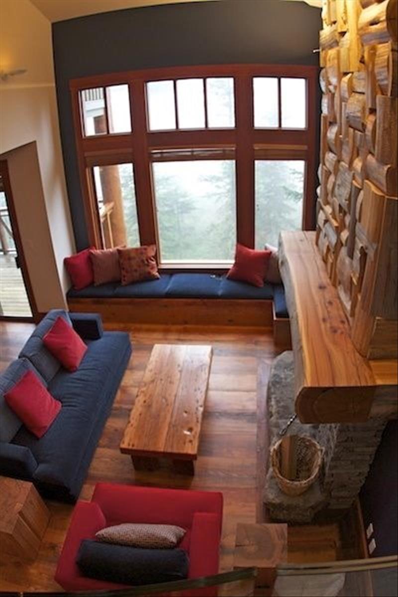 Whistler Accommodations - Whistler Summit Heights Luxury Living Room - Rentals By Owner
