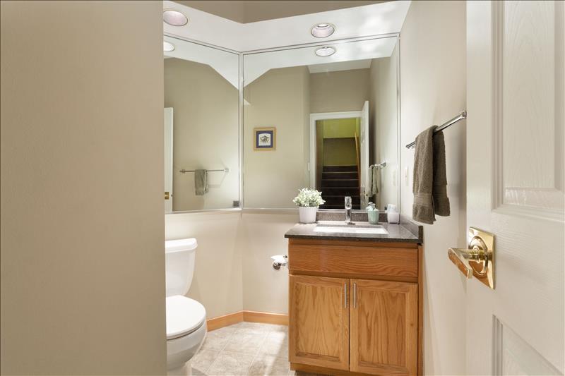Whistler Accommodations - Snowy Creek Main Floor Powder Room - Rentals By Owner