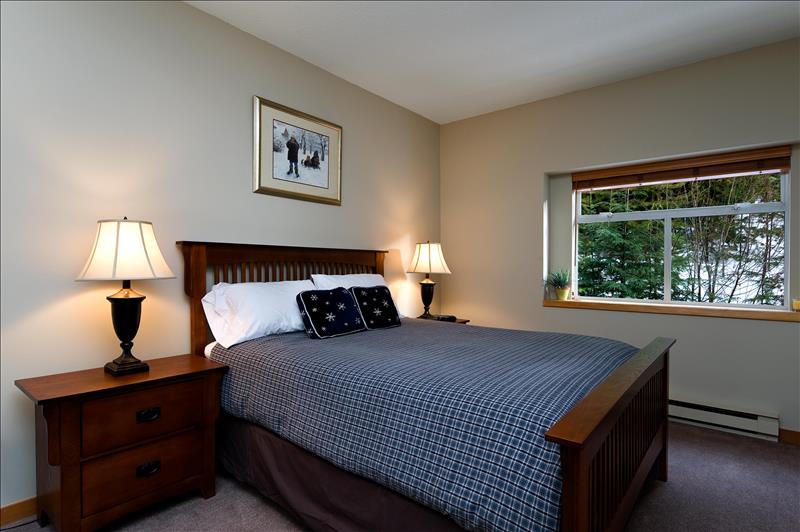 Whistler Accommodations - Snowy Creek Bedroom 2 - Rentals By Owner