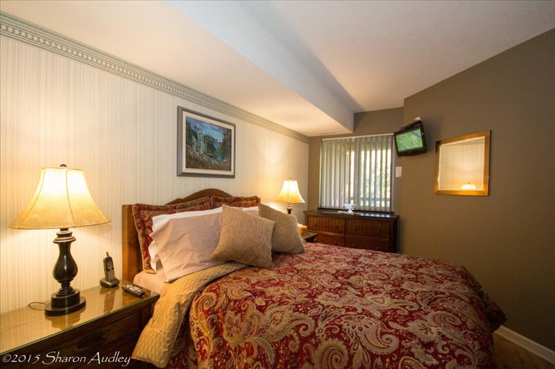 Whistler Accommodations - Lovely bedroom with extra TV - Rentals By Owner