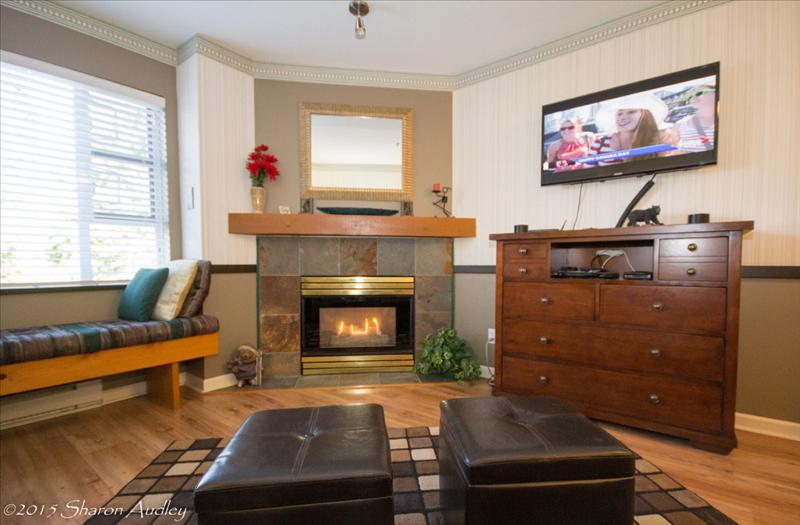 Whistler Accommodations - Gas fireplace and 40" TV with DVD library - Rentals By Owner