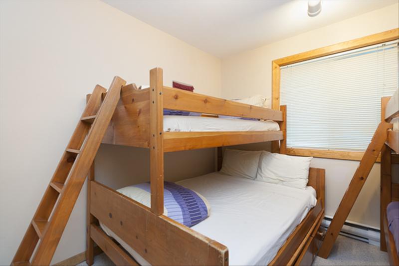 Whistler Accommodations - Bunk Room-2 sets of bunkbeds (1 with double) in 3rd bedroom. - Rentals By Owner