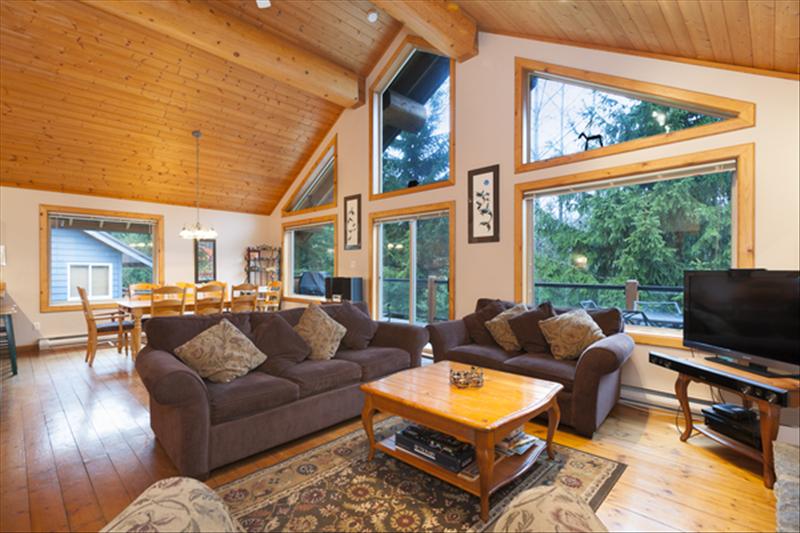 Whistler Accommodations - Enjoy our warm and comfortable living room. - Rentals By Owner