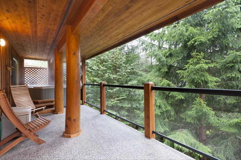 Whistler Accommodations - Private outdoor hot tub on the deck. - Rentals By Owner