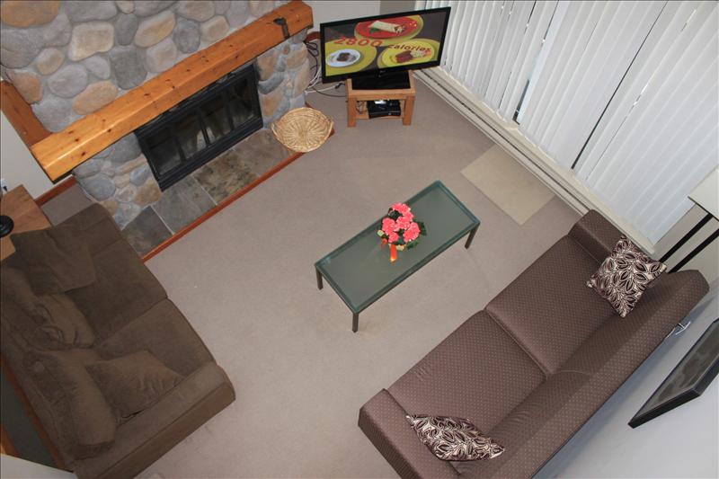Whistler Accommodations - Gables Living with Fireplace - Rentals By Owner