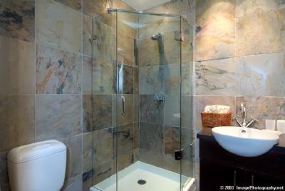 Whistler Accommodations - Master ensuite bathroom, heated floor, shower  - Rentals By Owner