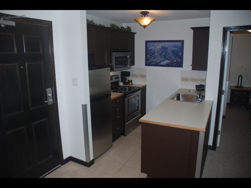 Whistler Accommodations - Kitchen with all Stainless Steel Appliances - Rentals By Owner
