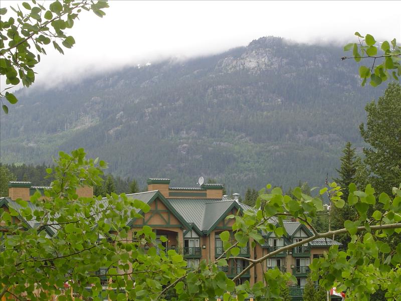 Whistler Accommodations - View of Rainbow Mountain from the condo - Rentals By Owner