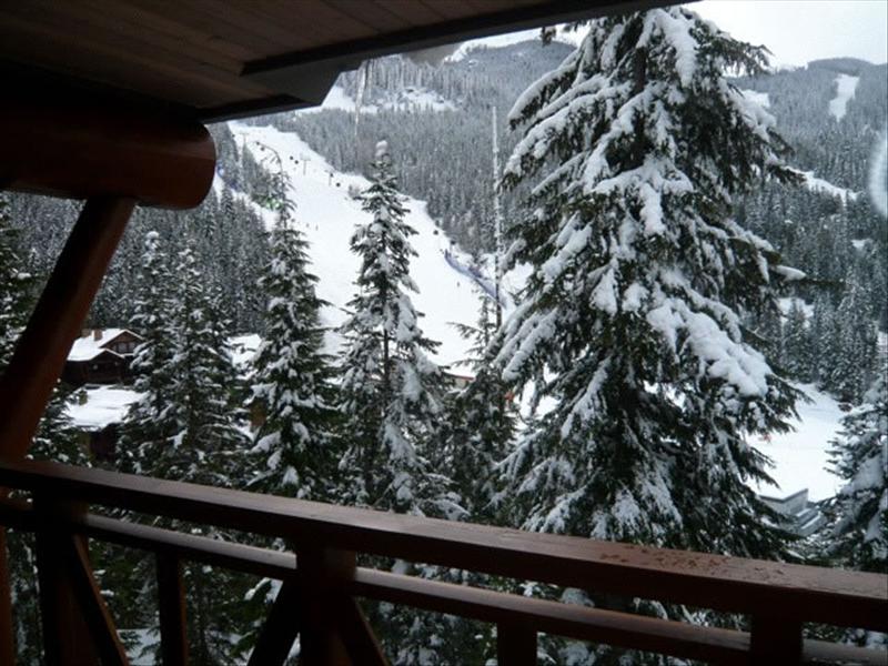 Whistler Accommodations - Taluswood Heights View from Deck - Rentals By Owner