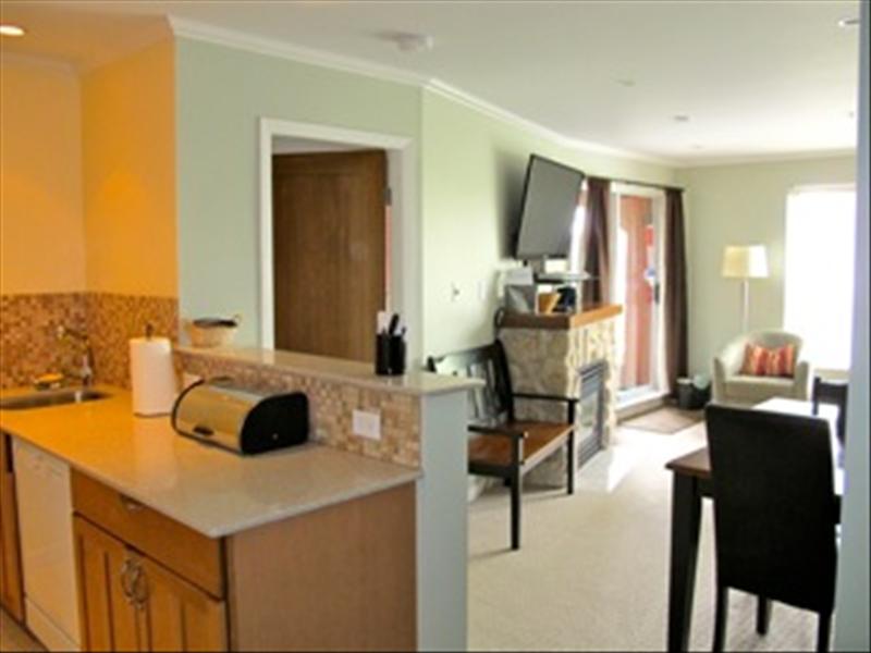 Whistler Accommodations - Kitchen looking to living room - Rentals By Owner