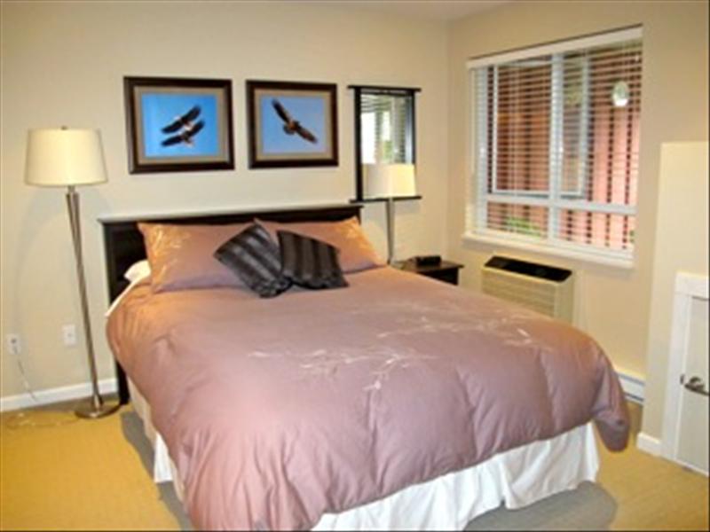 Whistler Accommodations - Master Bedroom with ensuite bathroom - Rentals By Owner