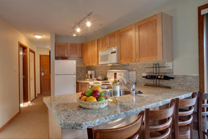 Whistler Accommodations - Fully equipped kitchen w/granite counter tops - Rentals By Owner