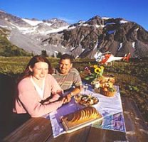 Whistler Helicopter Picnic - BC Canada - Whistler Blackcomb Resort Heli Tour Information